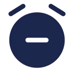 Alarm Remove SVG Icon